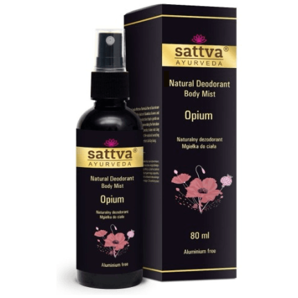 DEZODORANT - MGIEŁKA DO CIAŁA OPIUM 80 ml - SATTVA (AYURVEDA)