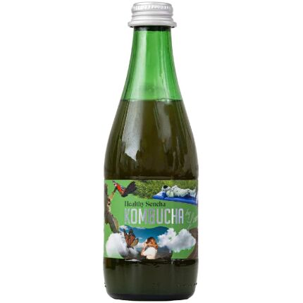 KOMBUCHA HEALTHY SENCHA BIO 330 ml - KOMBUCHA BY LAURENT