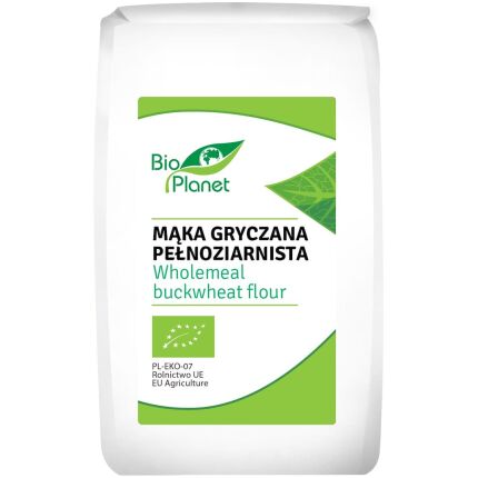 MĄKA GRYCZANA JASNA BIO 500 g - BIO PLANET