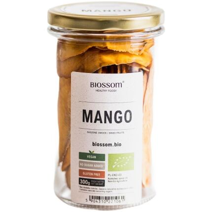 MANGO SUSZONE BEZGLUTENOWE BIO 300 g - BIOSSOM