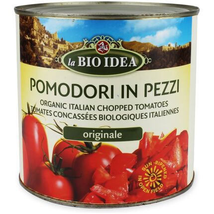 POMIDORY KROJONE BEZ SKÓRY BIO 2,5 kg - HORECA