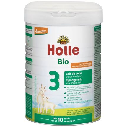 MLEKO KOZIE 3 NASTĘPNE DLA NIEMOWLĄT PO 6 MIESIĄCU DEMETER BIO 800 g - HOLLE