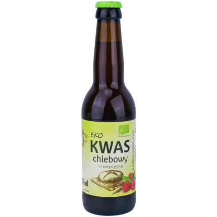 KWAS CHLEBOWY Z SOKIEM MALINOWYM BIO 330 ml - EKO NATURA